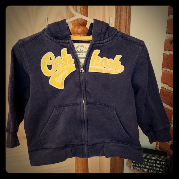 baby boy black zip up hoodie